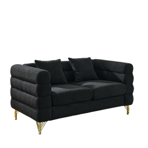 60-Inch Oversized 2-Seater Sectional Sofa