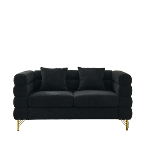 60-Inch Oversized 2-Seater Sectional Sofa