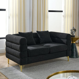 60-Inch Oversized 2-Seater Sectional Sofa
