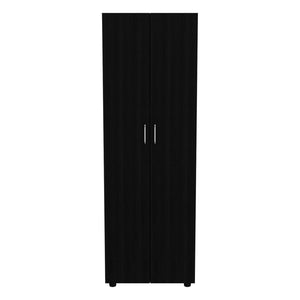 Armoire-Organiser 70.8"H, Two Shelves, Rod, Double Door Cabinet Armoire
