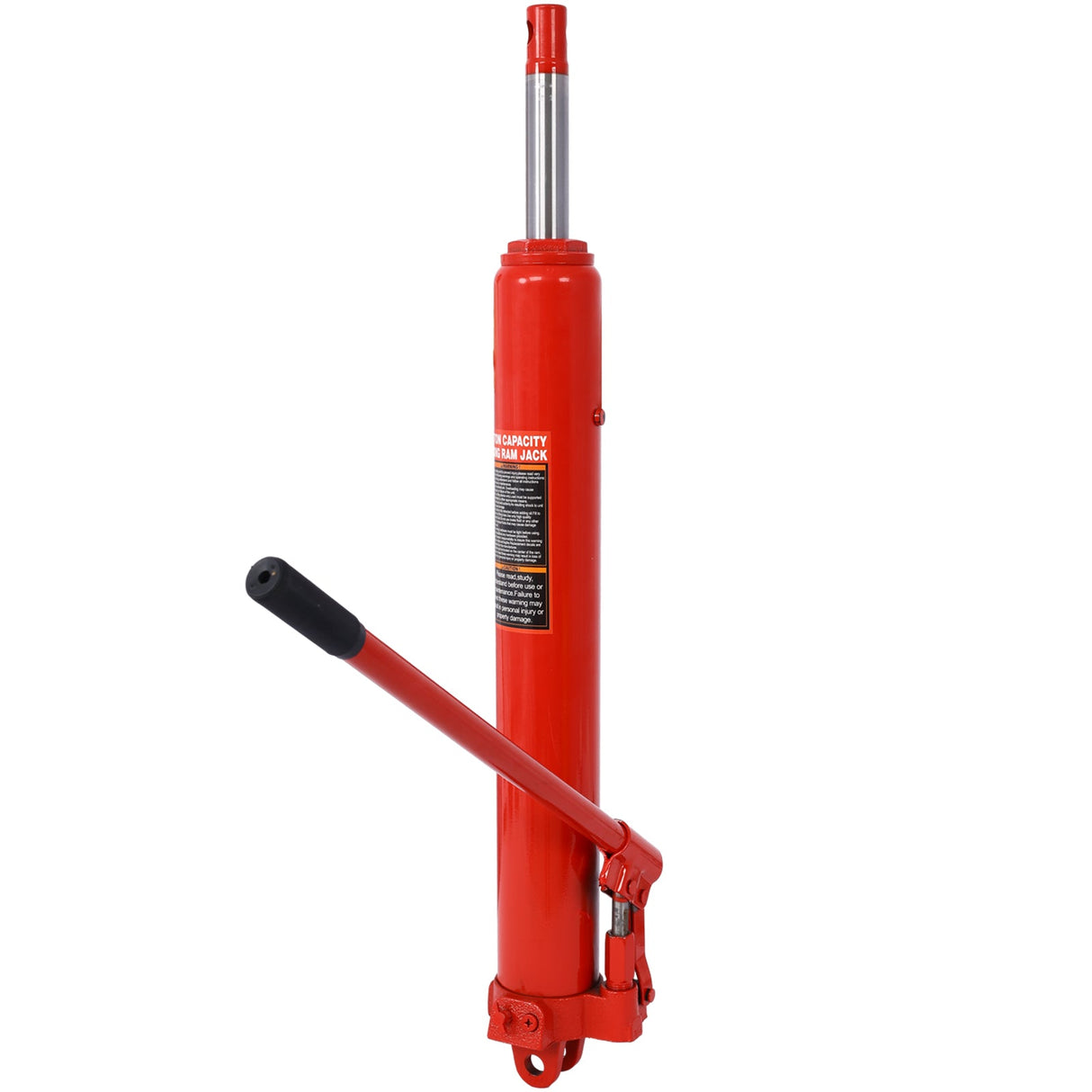 Hydraulic Long Ram Jack with Clevis Base