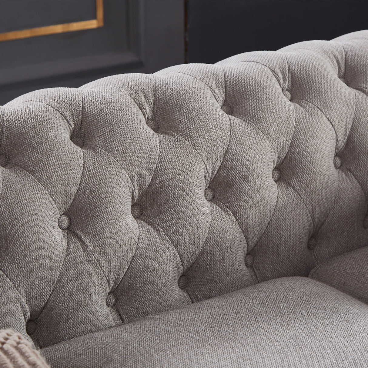Chesterfield Sofa in Fabric
