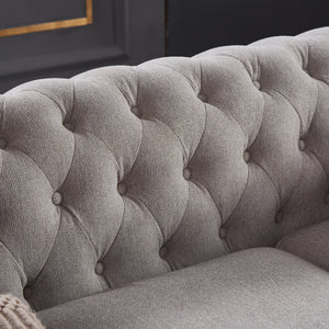 Chesterfield Sofa in Fabric