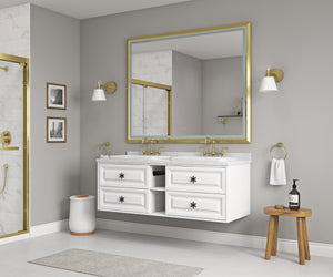 60-Inch LED Lighted Bathroom Wall Mounted Mirror