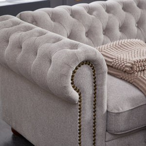 Chesterfield Sofa in Fabric
