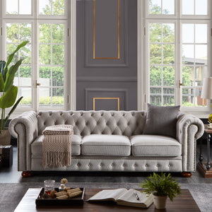Chesterfield Sofa in Fabric