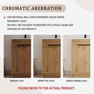 24" Freestanding Bathroom Vanity