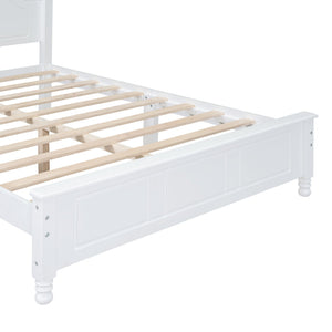 Full Size Wood Platform Bed Frame