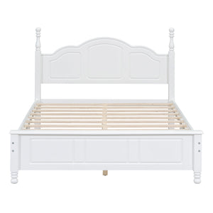 Full Size Wood Platform Bed Frame