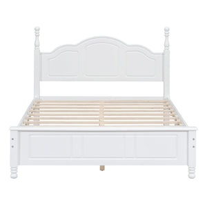 Full Size Wood Platform Bed Frame