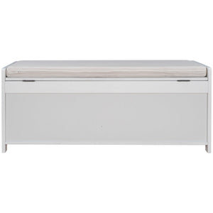 TREXM Storage Bench with 3 Shutter-shaped Doors