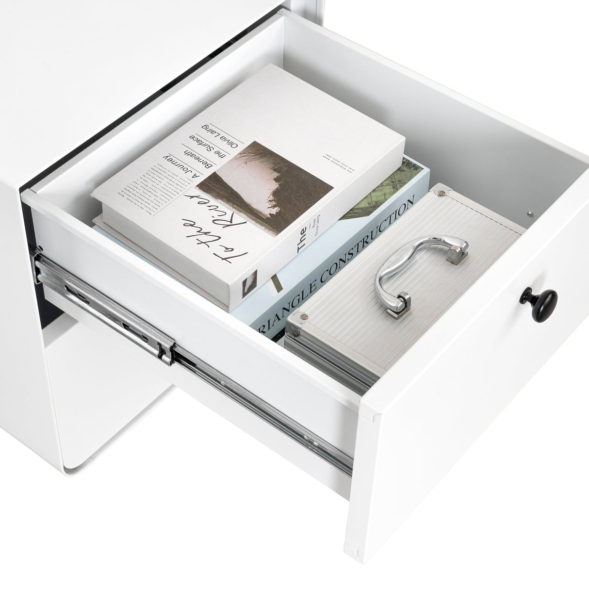 Modern Night Stand Storage Cabinet for Living Room Bedroom