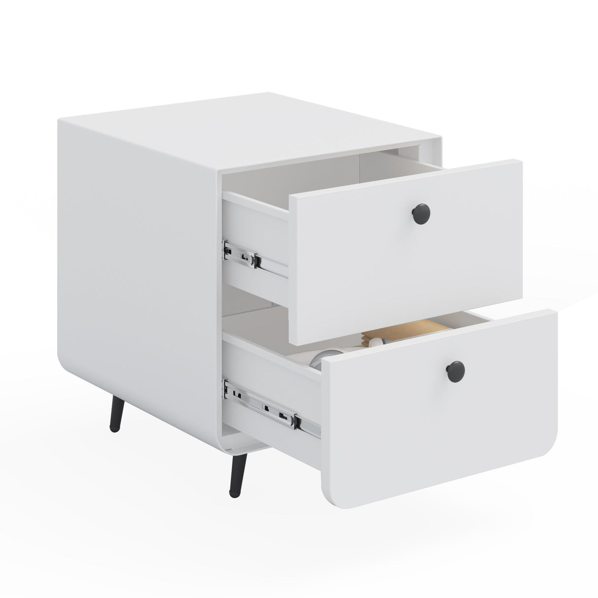 Modern Night Stand Storage Cabinet for Living Room Bedroom