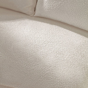 Curved Sofa with Ingenious Shape in Beige