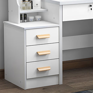 Fashion Vanity Desk with Mirror and Lights