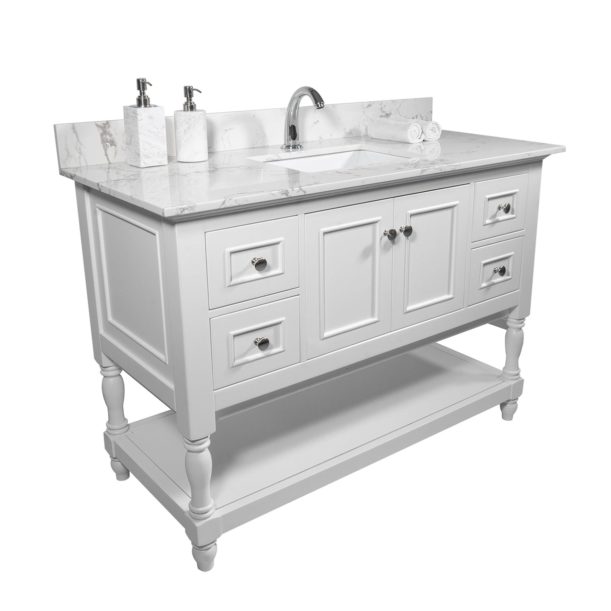Montary 43x22 Inch Bathroom Stone Vanity Top