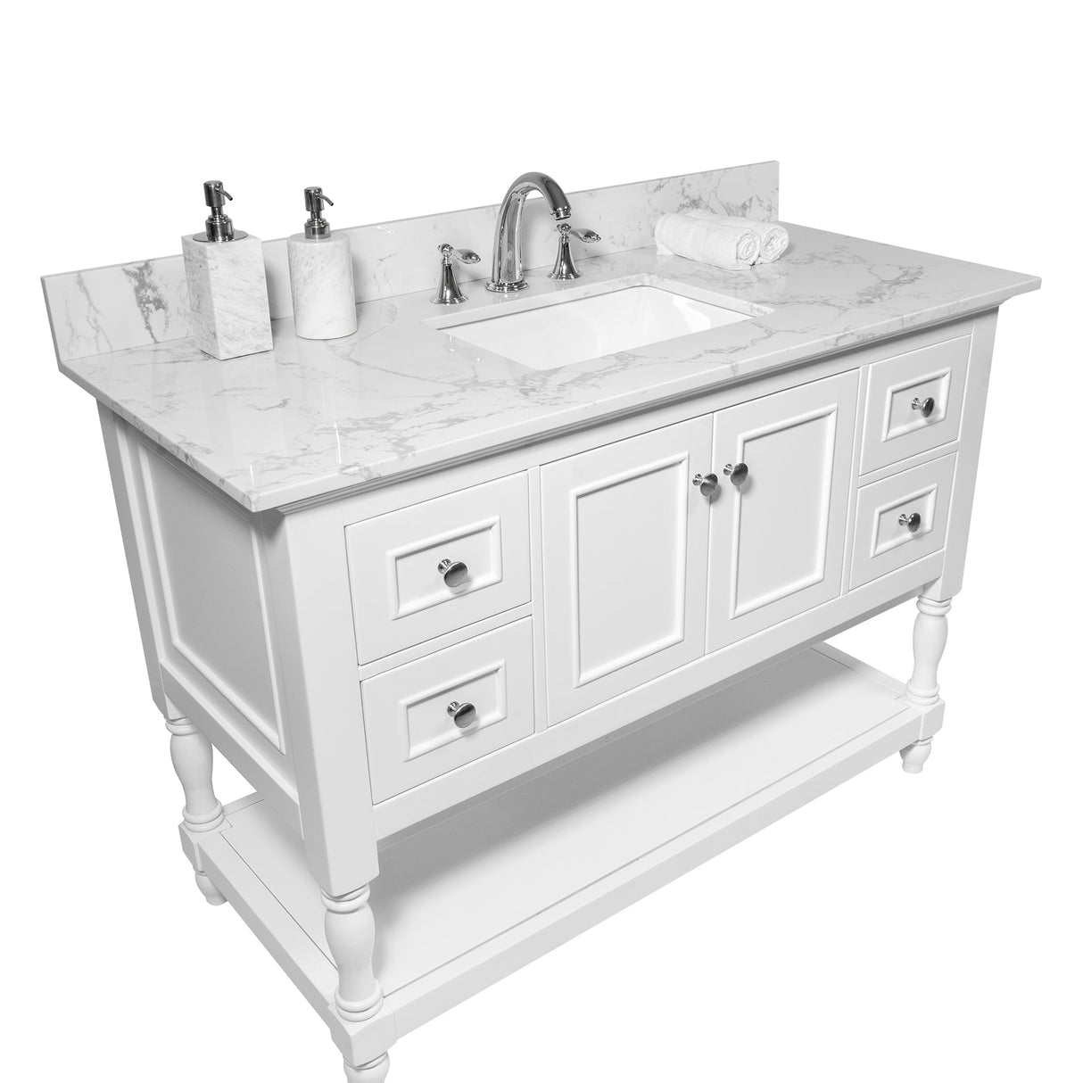 Montary 43x22 Bathroom Stone Vanity Top