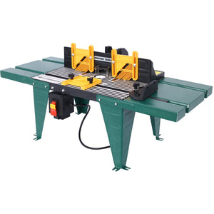 Electric Benchtop Router Table for Woodworking