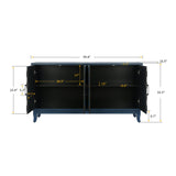 Chevron 4-Door Sideboard Cabinet