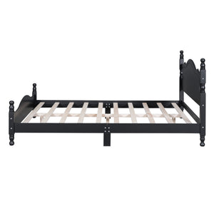 Queen Size Wood Platform Bed Frame