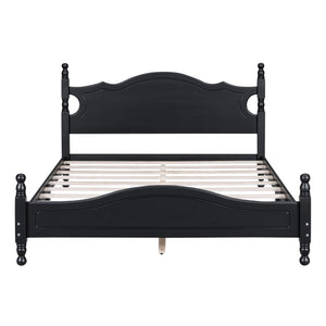 Queen Size Wood Platform Bed Frame