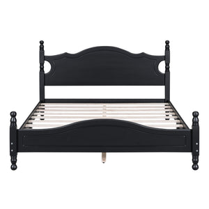 Queen Size Wood Platform Bed Frame
