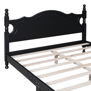 Queen Size Wood Platform Bed Frame