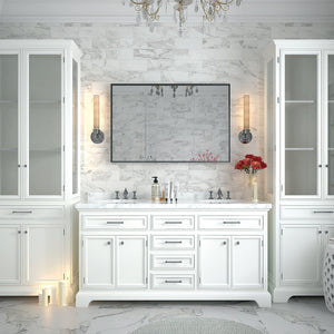 40x30 Inch Glossy Bathroom Mirror