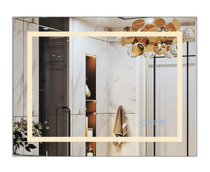 48x36 Inch LED Bathroom Mirror