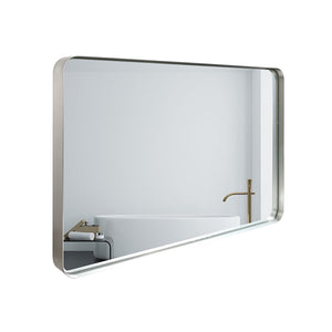 40x30 Inch Brushed Bathroom Mirror
