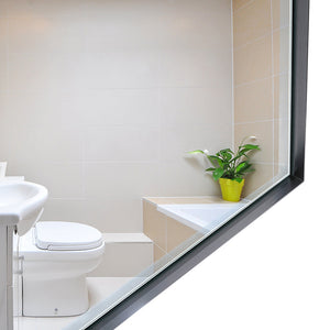 36x24 Inch Bathroom Mirror with Beveled Edge