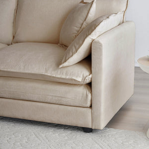 Comfort U Shaped Couch with Reversible Chaise