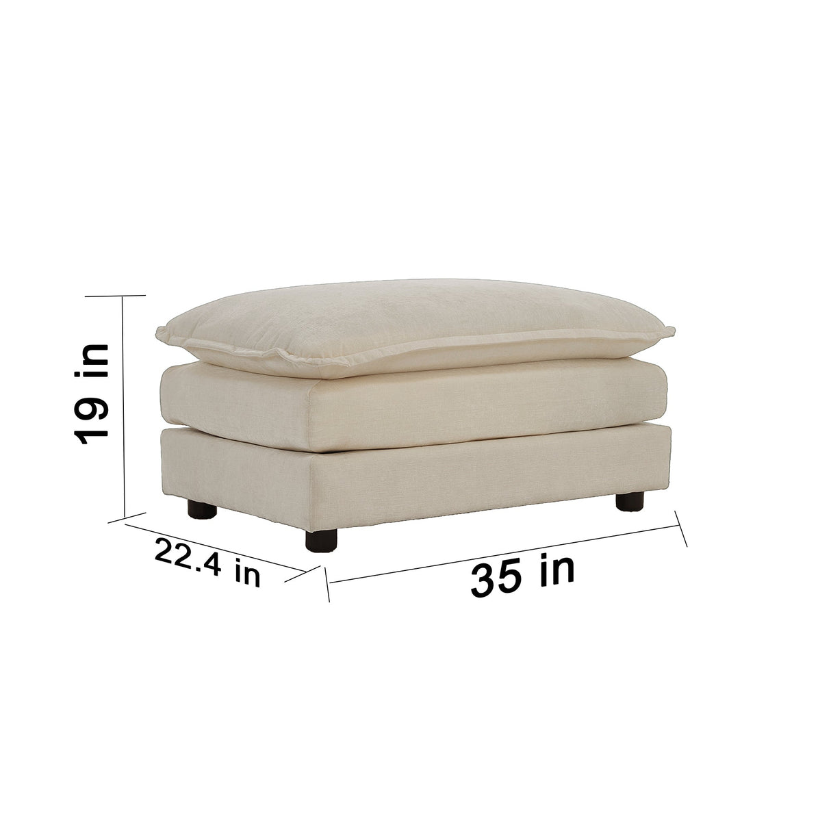 Comfort U Shaped Couch with Reversible Chaise