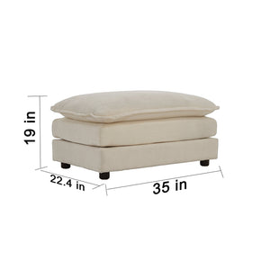 Comfort U Shaped Couch with Reversible Chaise