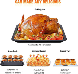 Geek Chef 6 Slice 26QT Air Fryer and Toaster Oven Combo