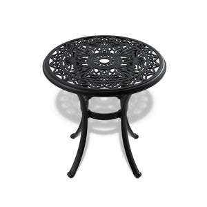 5-Piece Cast Aluminum Patio Furniture Set with Cushions