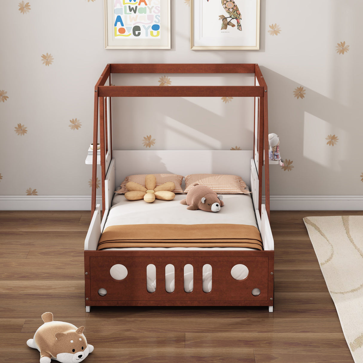 Fun Play Design Twin Size Car Bed