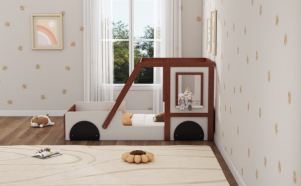 Fun Play Design Twin Size Car Bed