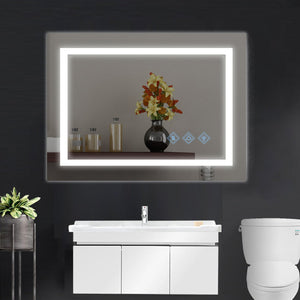 48x36 Inch LED Bathroom Mirror