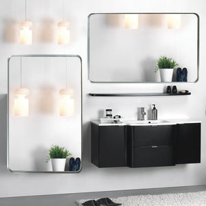 40x30 Inch Brushed Bathroom Mirror