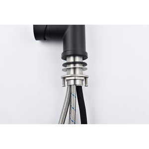Pull Down Single Handle Spring Kitchen Faucet