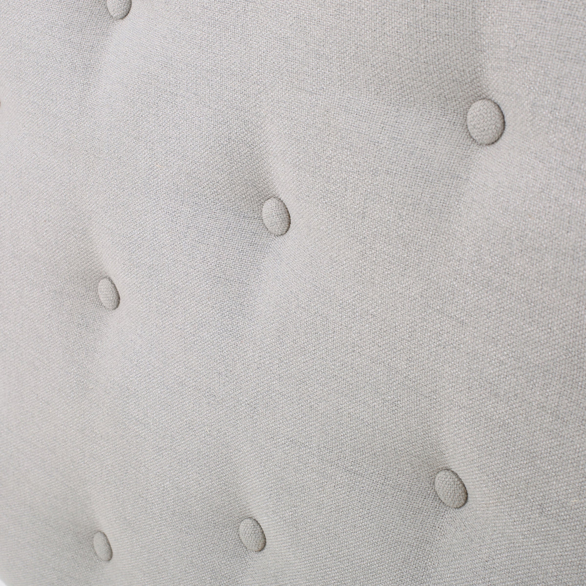 Tufted Upholstered Twin Headboard with Durable Metal Legs