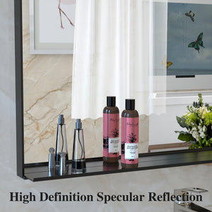 60" x 36" Oversized Modern Rectangle Bathroom Mirror