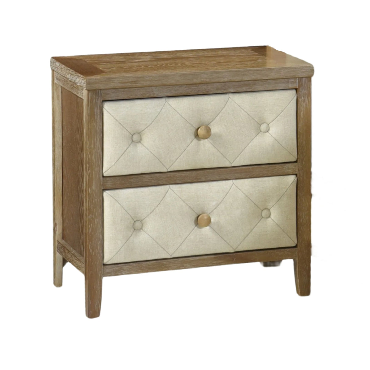 Tufted Drawer Night Stand