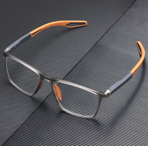 Progressive Reading Glasses Titanium Frame Blue Light Blocking Multifocal Eyeglasses