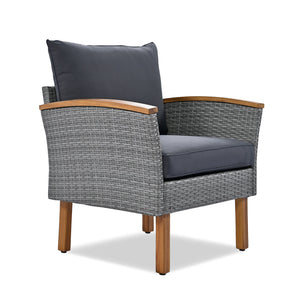 9-Piece Patio Rattan Furniture Set