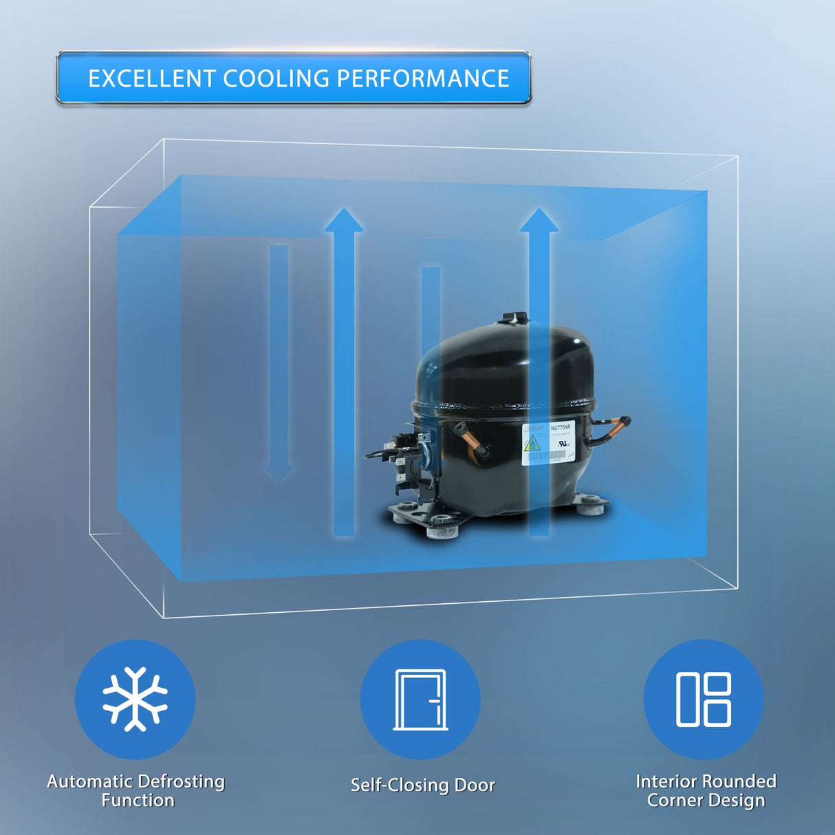 Orikool 48 IN Commercial Refrigerators