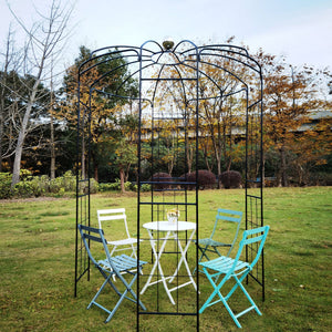 Metal Garden Arch Iron Garden Arbors Gazebo