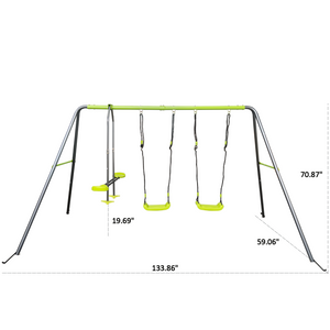 XNS081 Lime Swing Set