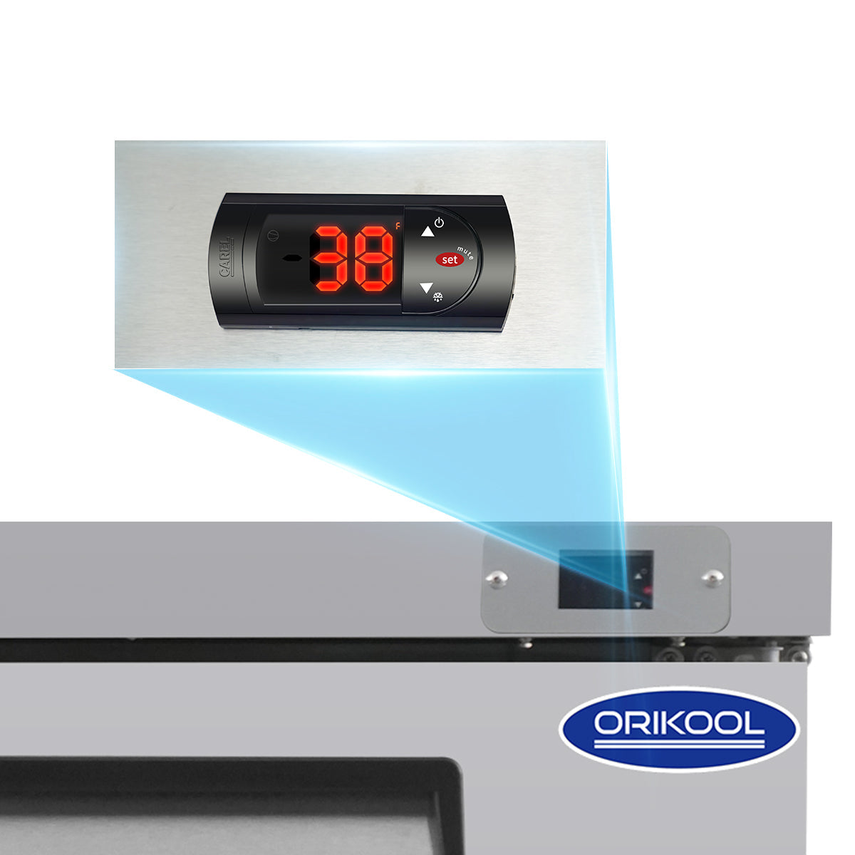 Orikool 29 In Commercial Undercounter Refrigerators